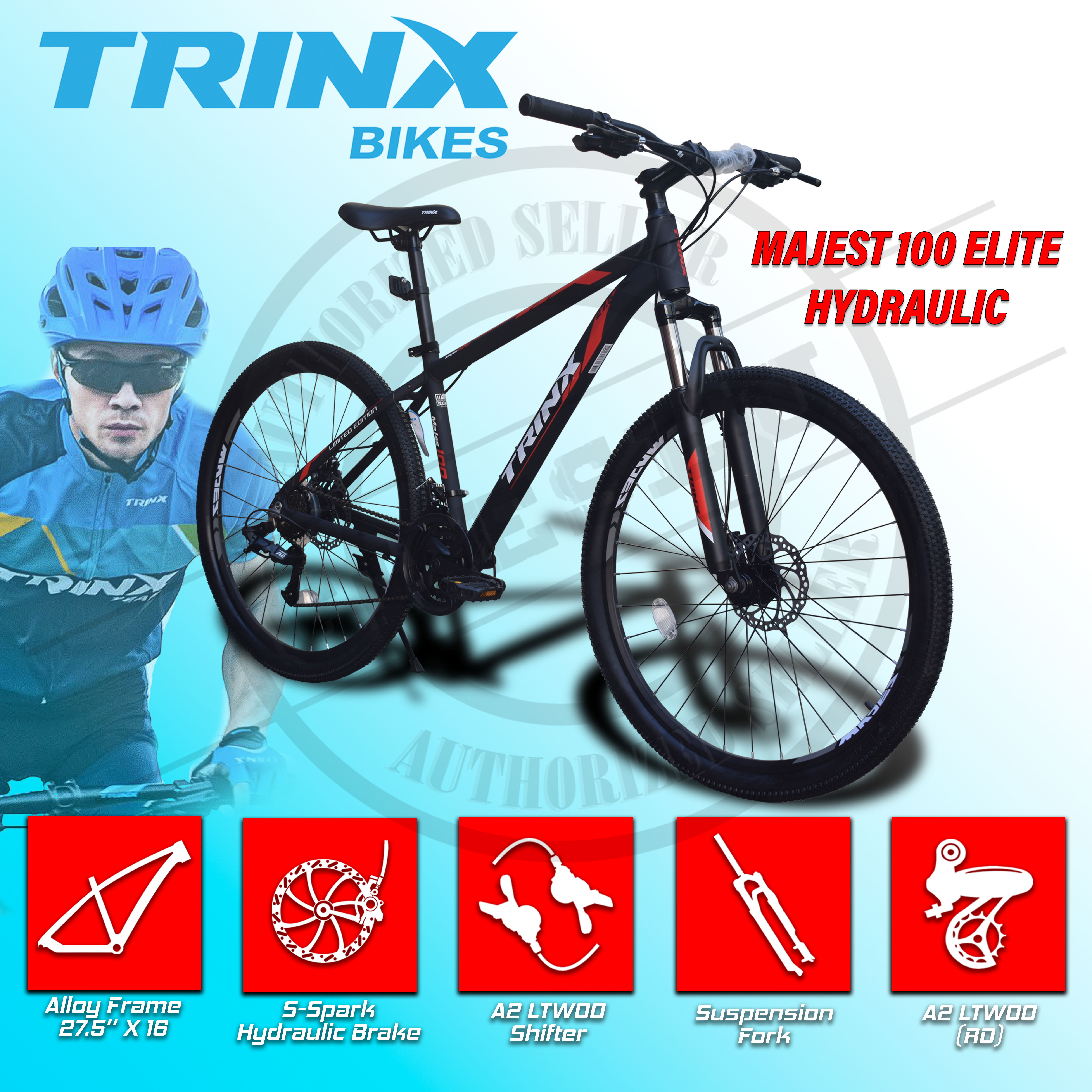 Trinx m100 best sale elite upgrade