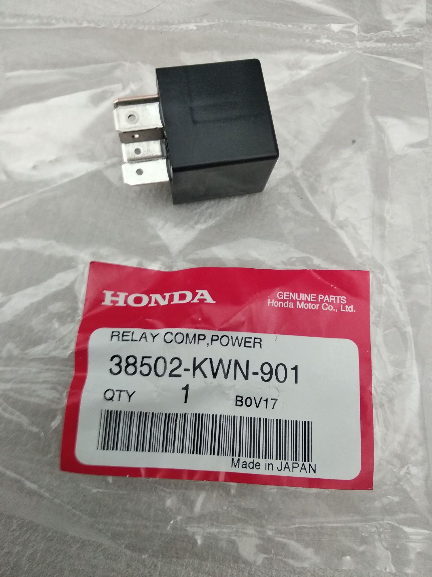 HONDA CLICK 125/150 ADV150 STARTER RELAY 38502KWN901 Lazada PH