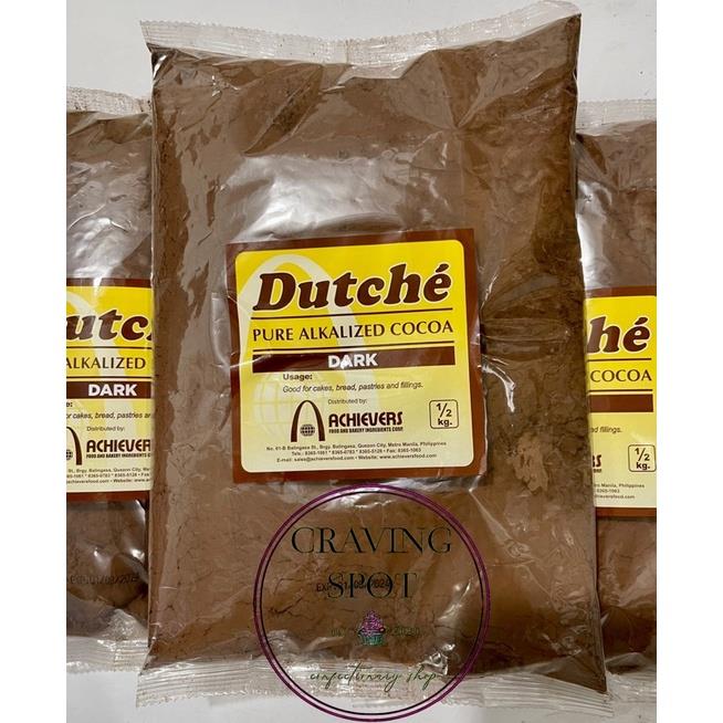 DUTCHE PURE ALKALIZED COCOA POWDER 1KG and 500G/Expiration Date 2024