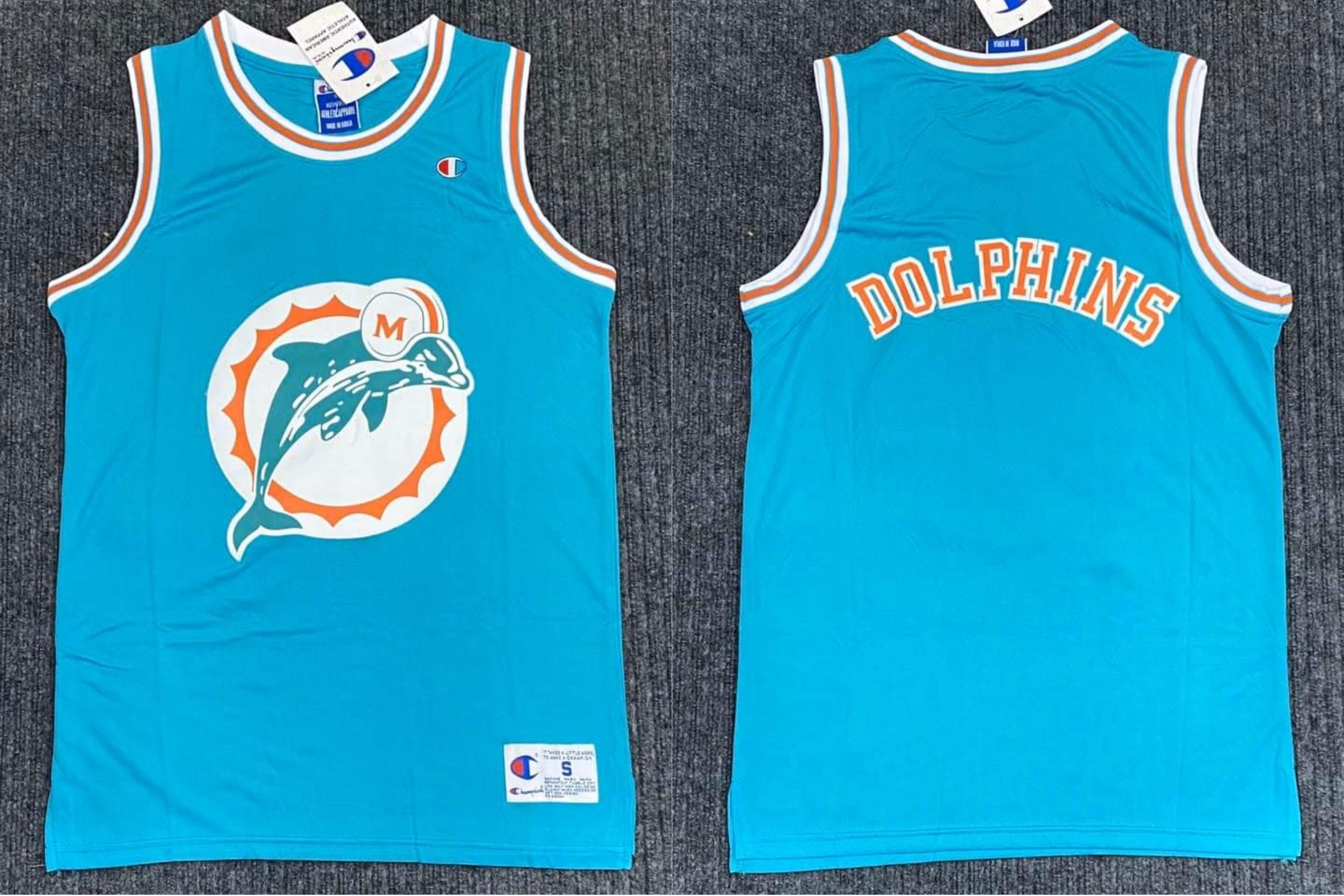 miami dolphins basketball jersey