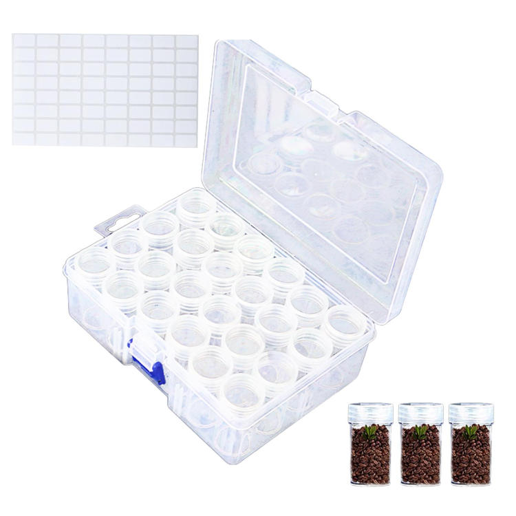 Seed Organizer Storage Box 60/24 Slots Seed Organizer with Clear