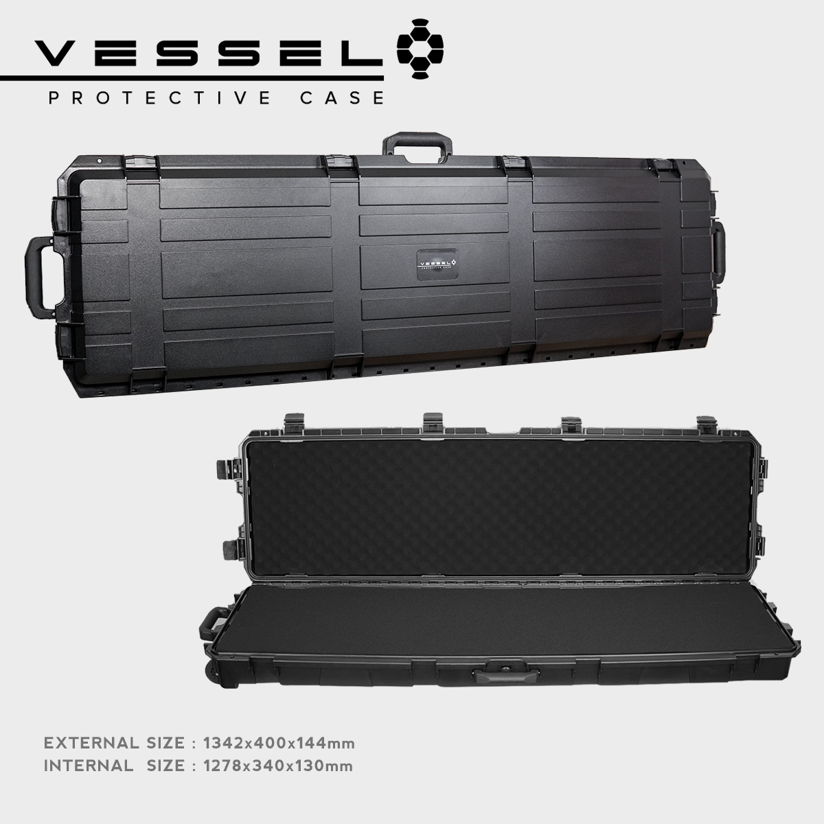 tactical hard case luggage