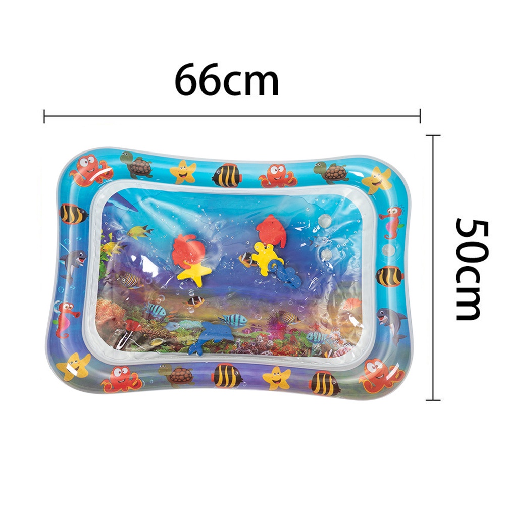 Portable Inflatable Baby Water Mat Fun Activity Play Center PVC Eco ...