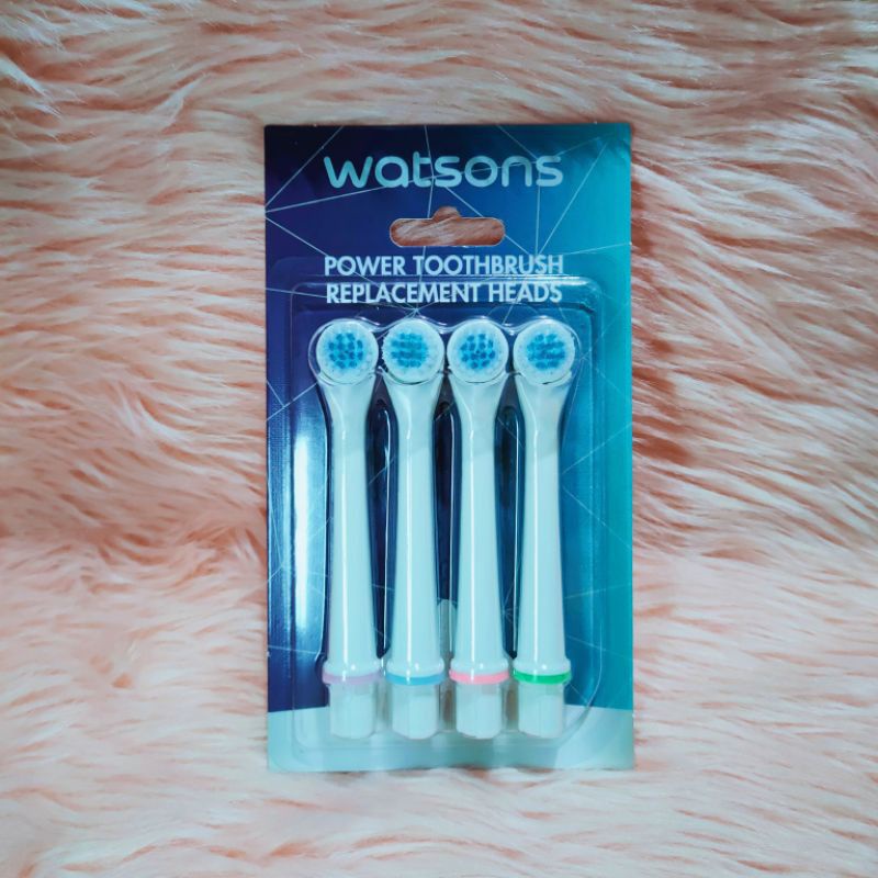 Watsons Power Toothbrush Battery Operated And Refill Set 2AA Battery