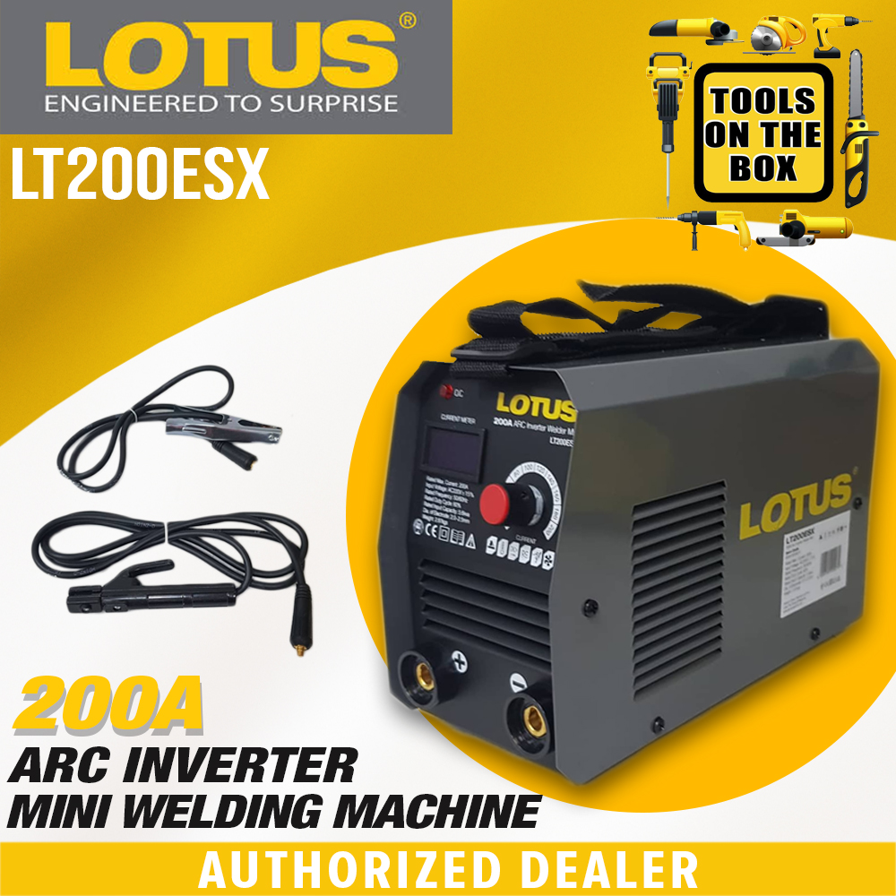 Lotus 200A Arc Inverter Mini Welding Machine •LT200ESX• Lazada PH