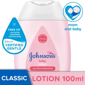 johnson pink lotion