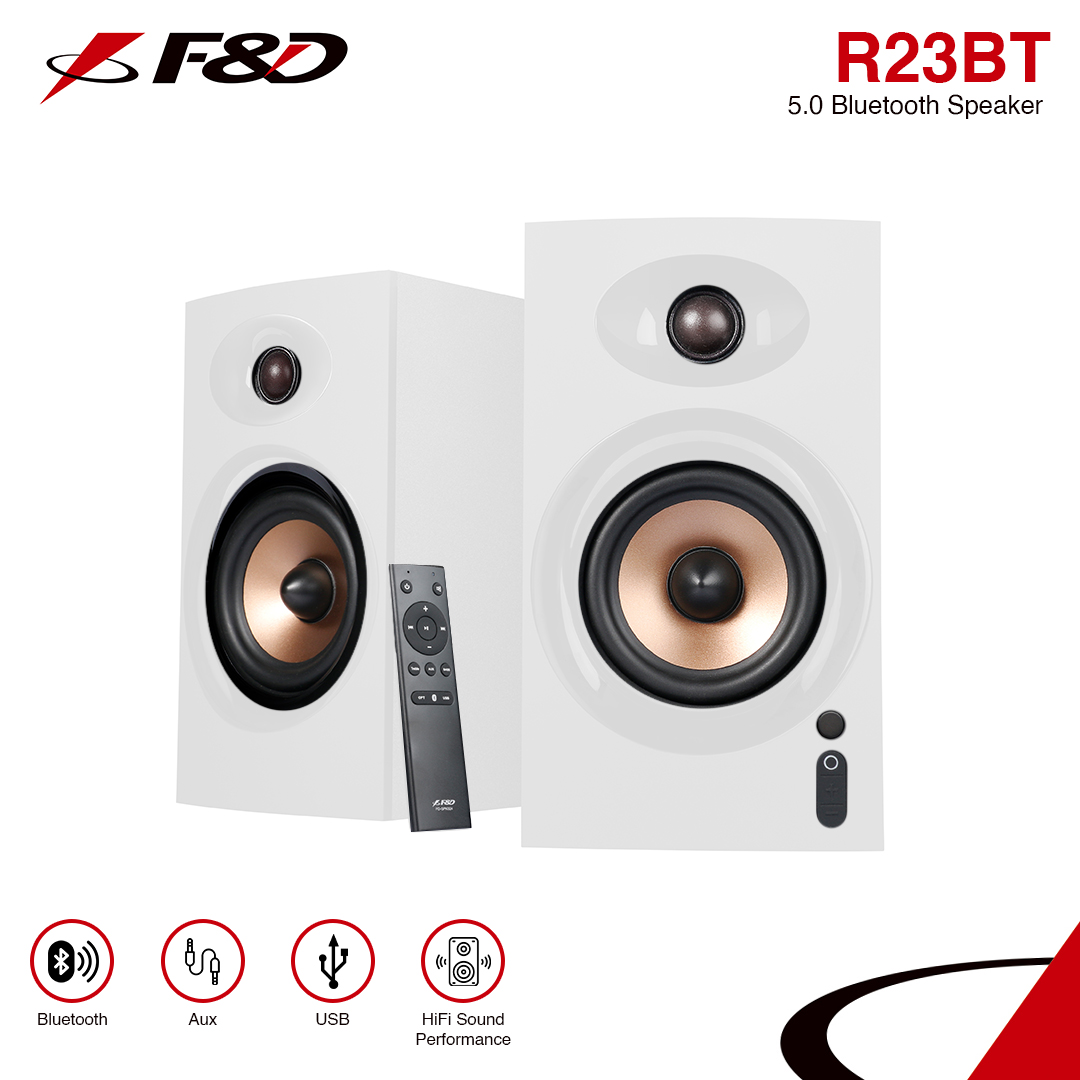 F\u0026D Speakers R23BT Bluetooth V5.0 40W 
