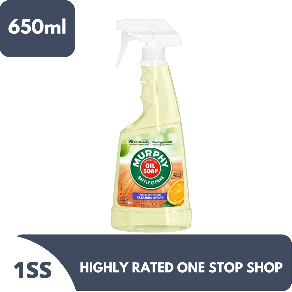 Murphy Oil Soap Multi-Use Wood Cleaning Spray, Orange 650ml | Lazada PH