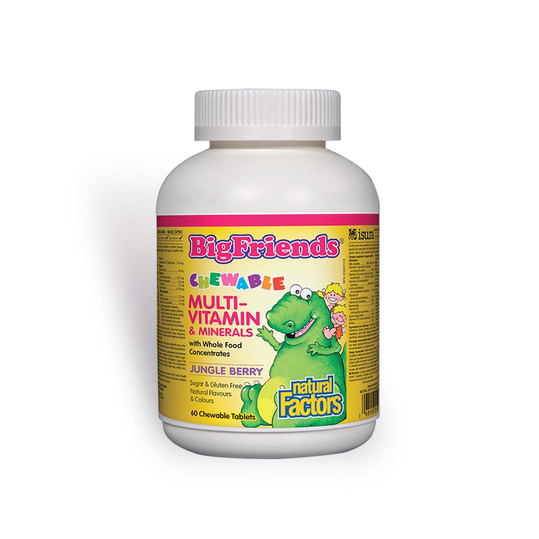 Bigfriends Chewable Multivitamin & Minerals With Whole Food