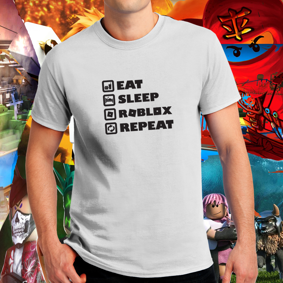 Eat Sleep Game Repeat Shop Eat Sleep Game Repeat With Great Discounts And Prices Online Lazada Philippines - eat sleep fortnite repeat roblox shirt