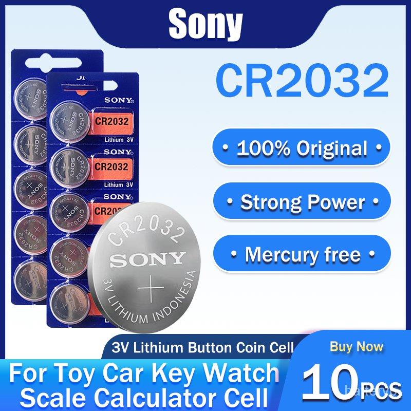5-30pcs Sony CR2032 CR 2032 DL2032 ECR2032 3V lithium battery for ...