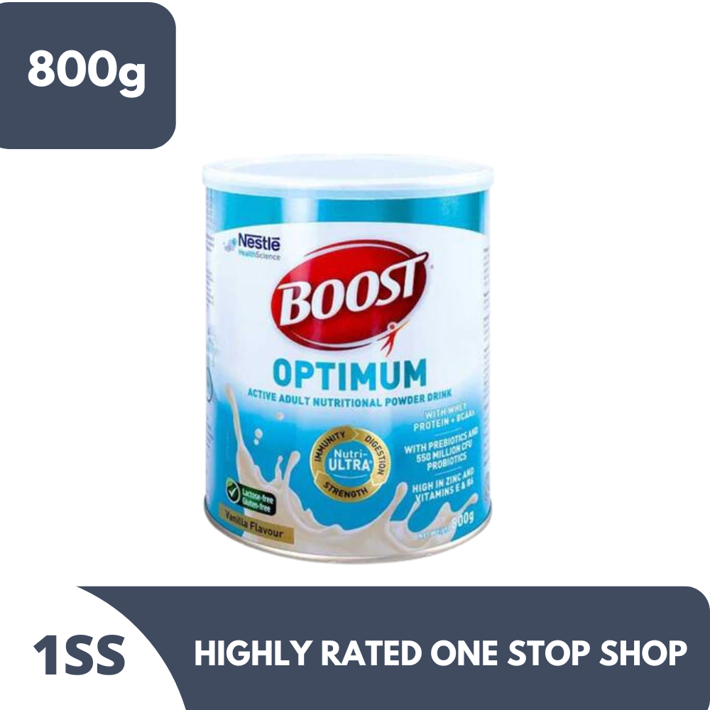 Boost Optimum Adult Nutritional Drink Lactose Free Gluten Free