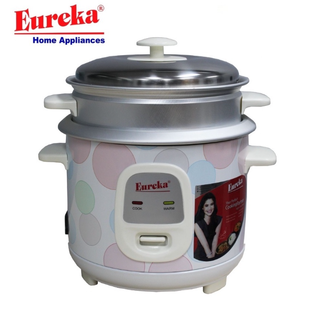 EUREKA ERC1.8L (W/ STEAMER) / RICE COOKER 1.8 LITERS WITH STEAMER