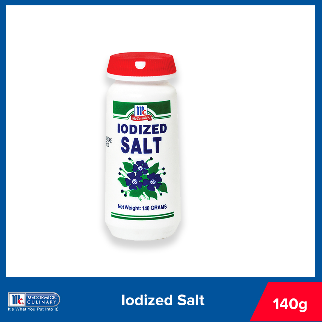 Mccormick Iodized Salt 140g Lazada Ph