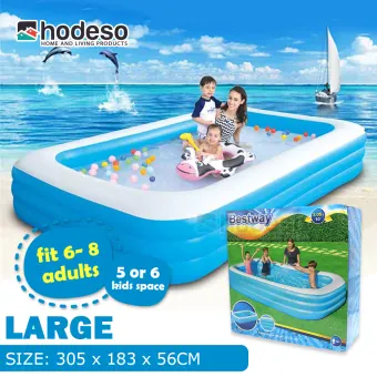 lazada inflatable pool