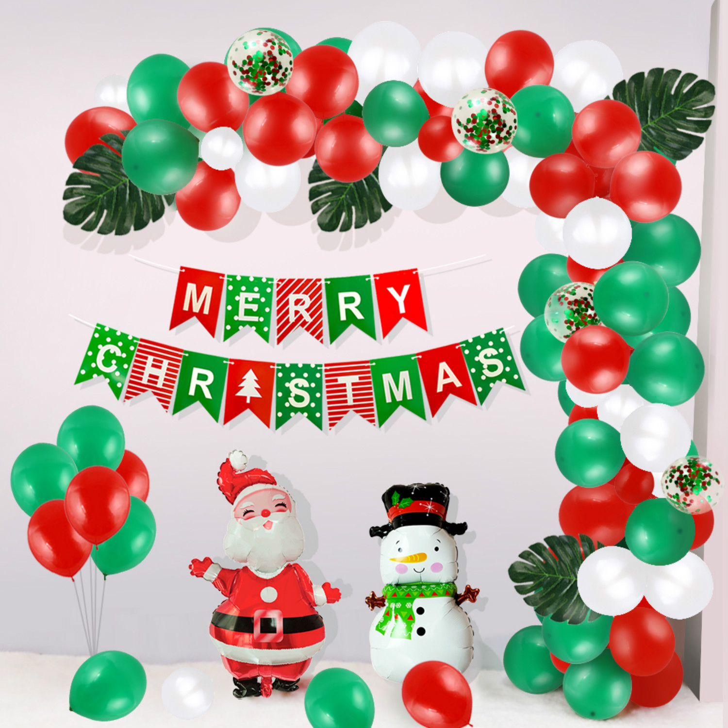 100pcs Christmas Party Decorations Balloon Set | Lazada PH