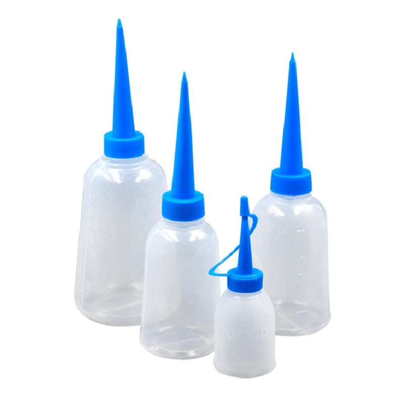 fghdf 30ml Thickened Plastic Bottle Glue Oil Bottle Needle tip Oiler Water Bottle 