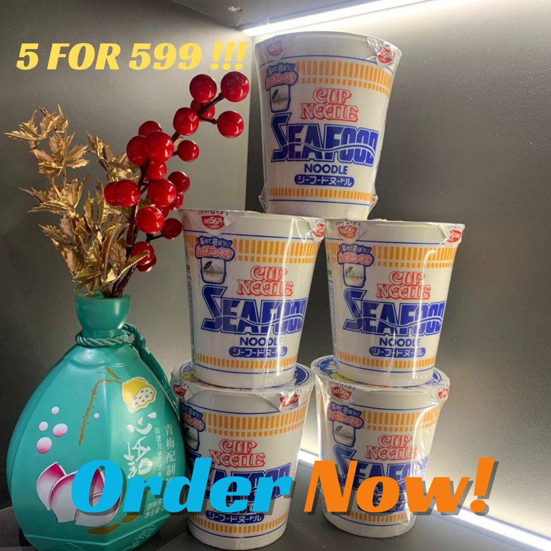 Nissin Cup Noodle Seafood Wholesale 75g × 20 pcs - Shop Now