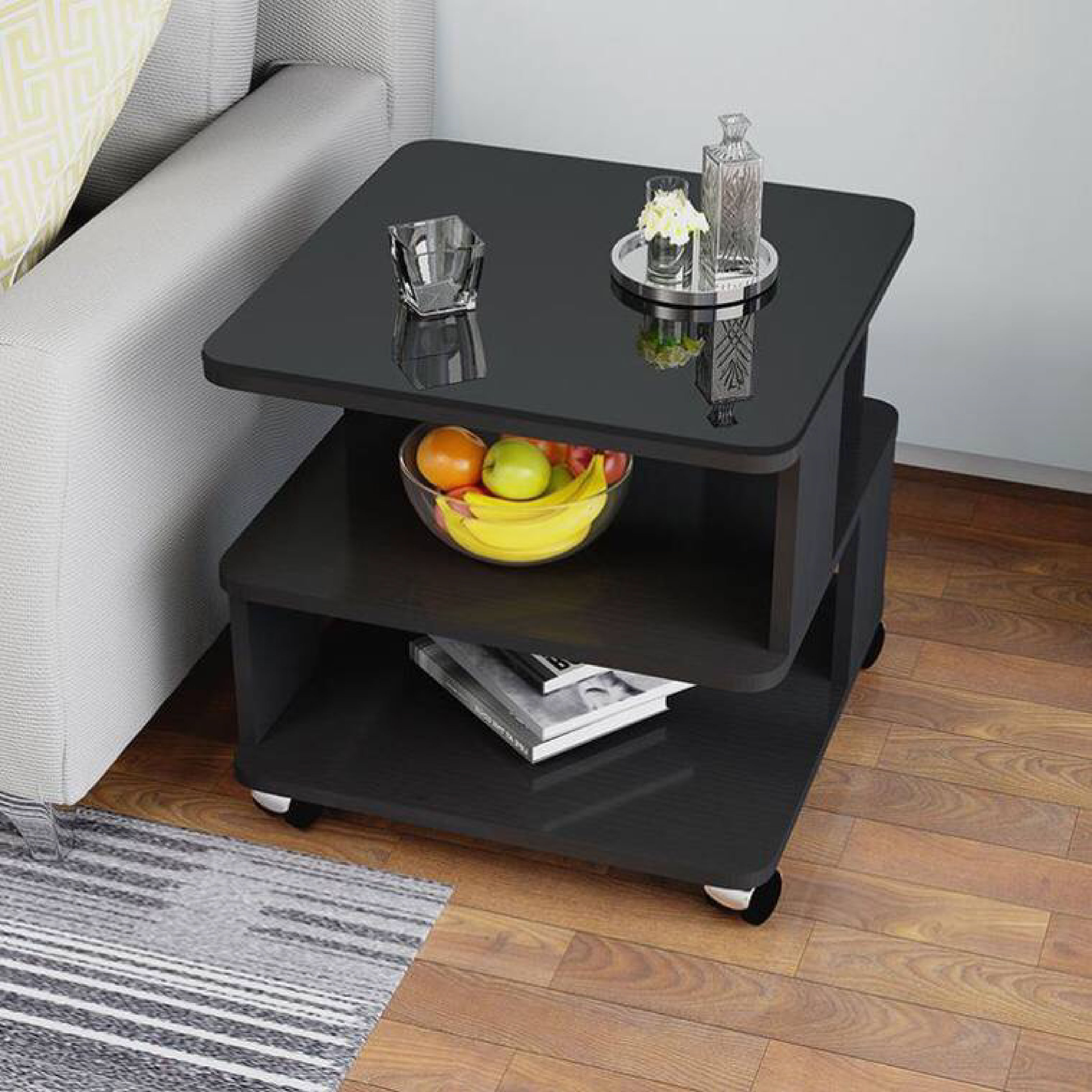 【Local Delivery Quickly】Living room mobile small table Mobile coffee