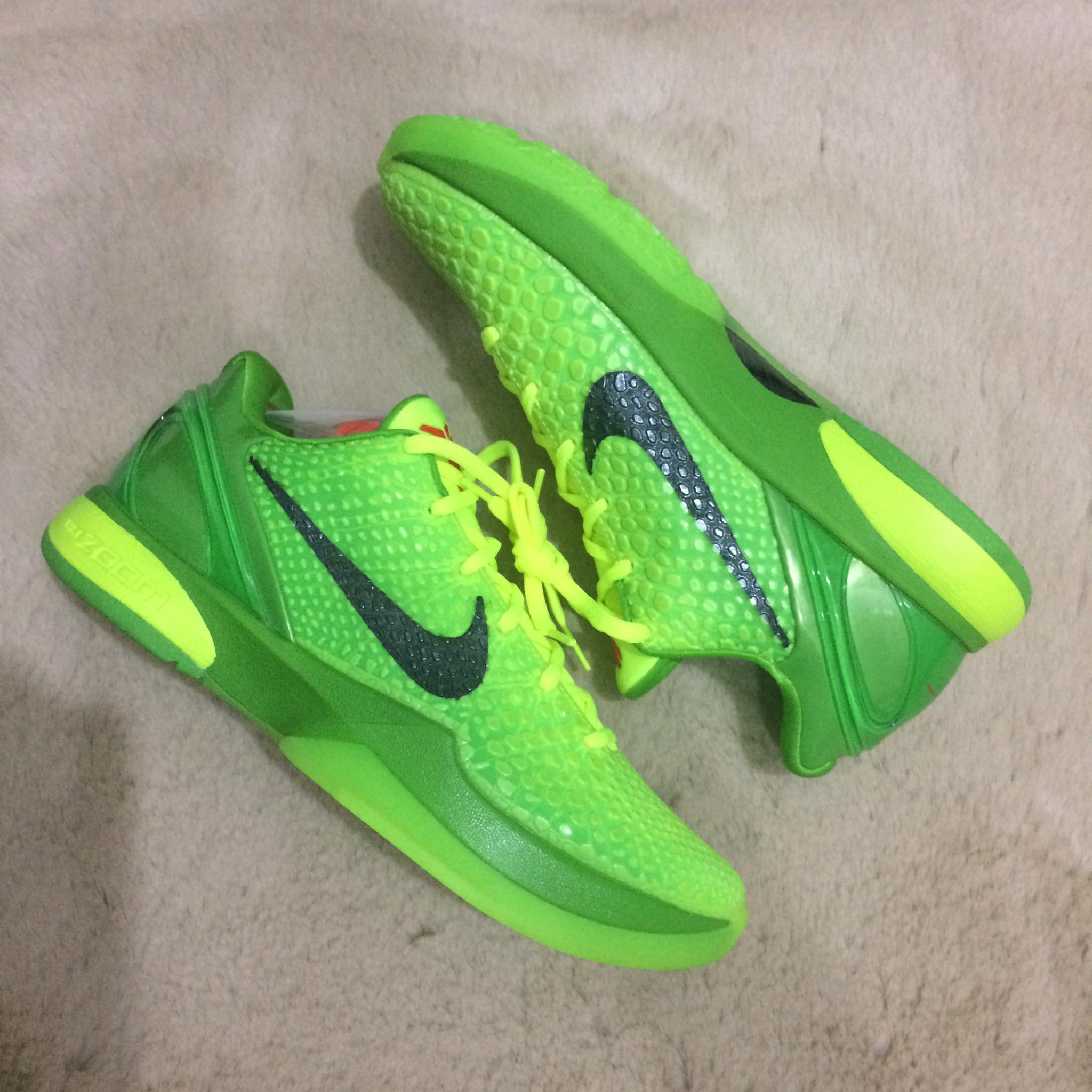 Nike Zoom Kobe 6 Protro Grinch (2020) | Lazada PH