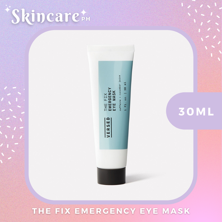 VERSED THE FIX EMERGENCY EYE MASK 30ml Lazada PH