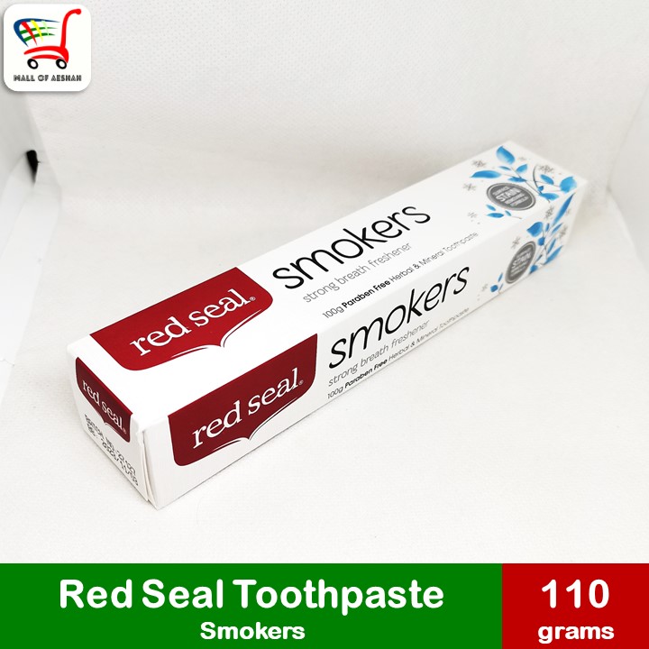 [Made in New Zealand] Red Seal Toothpaste Smokers Strong Breath