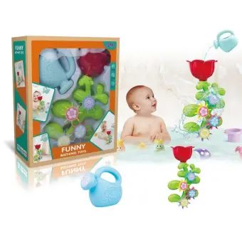 flower bath toy