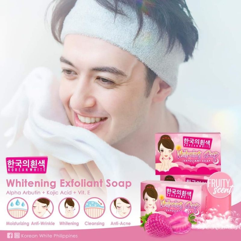 Korean Whitening Exfoliant Soap! Lazada PH