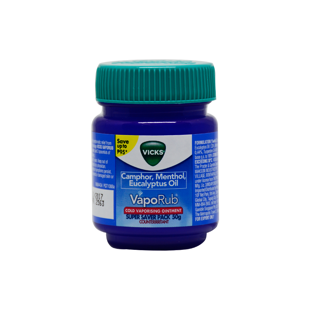 VICKS Vaporub 50g Lazada PH