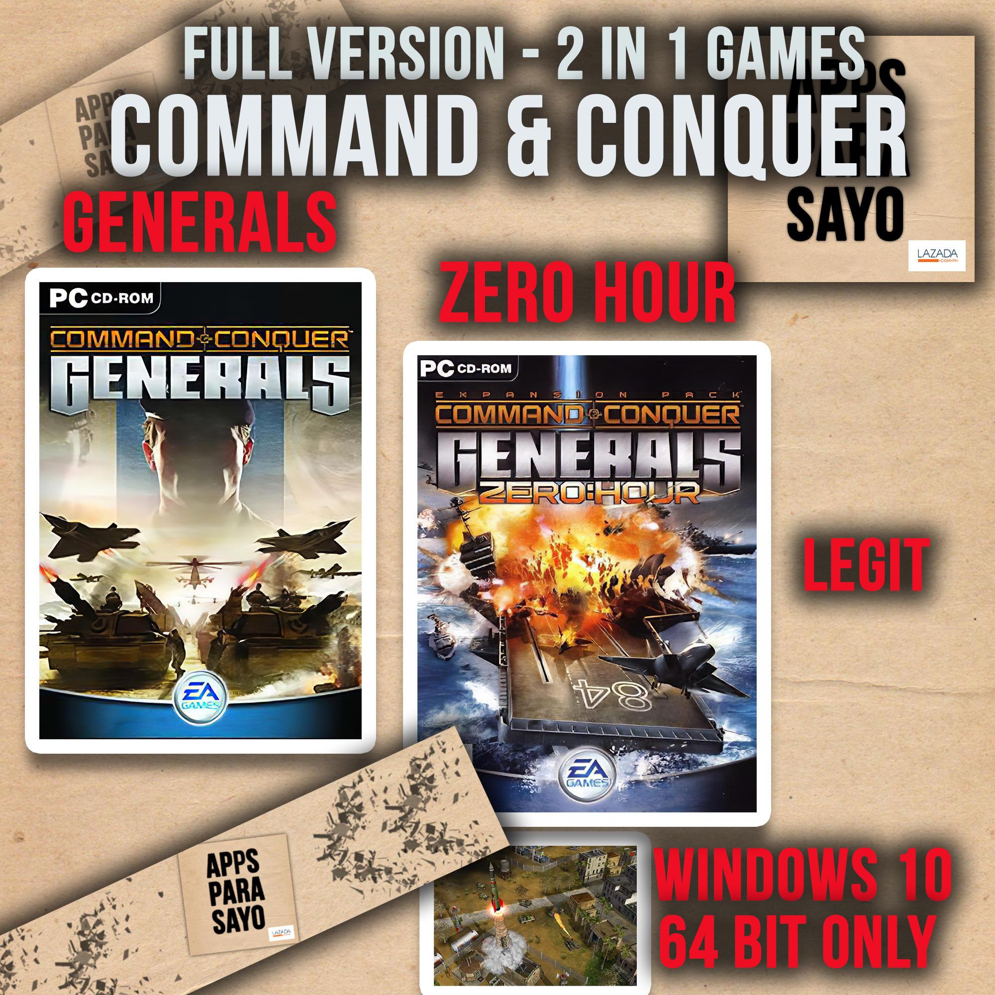 command and conquer zero hour windows 10