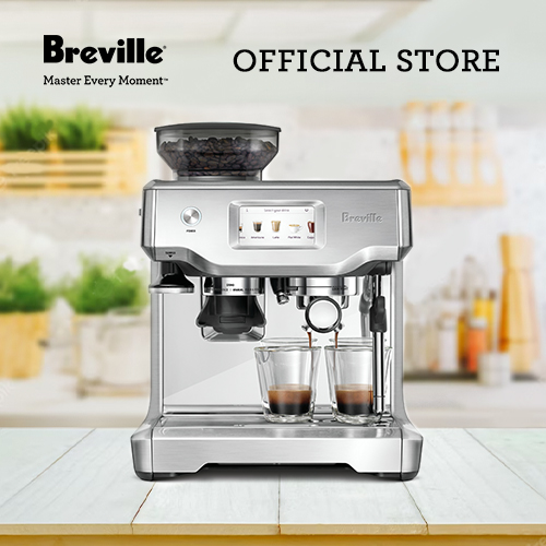 Breville Barista Touch, Coffee Maker, Espresso Machine with Built-in Coffee  Grinder and Auto Milk Texturing