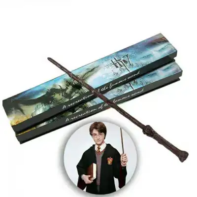Old Harry Potter wand w/ box collectible items Collectibles
