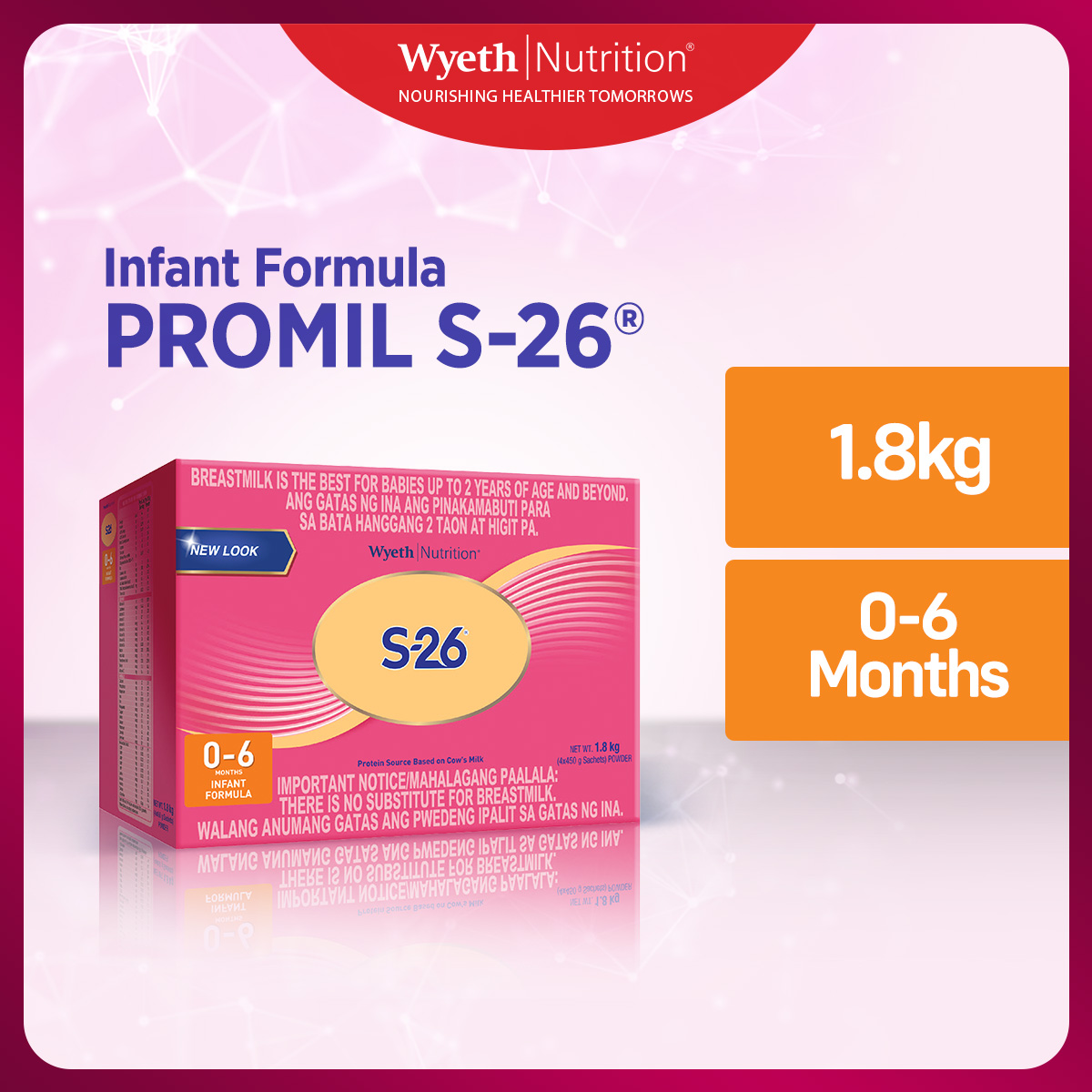 S-26 Infant Formula for 0-6 Months, Bag in Box 1.8kg | Lazada PH