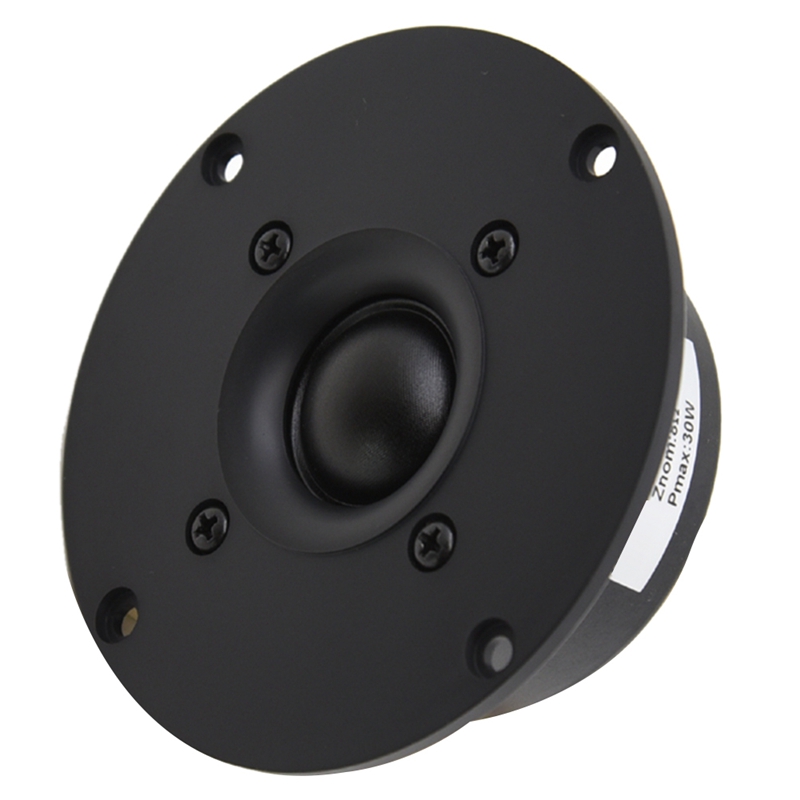 4 Inch Tweeter Speaker Unit Black Silk Membrane 4 OHM 30W Treble ...