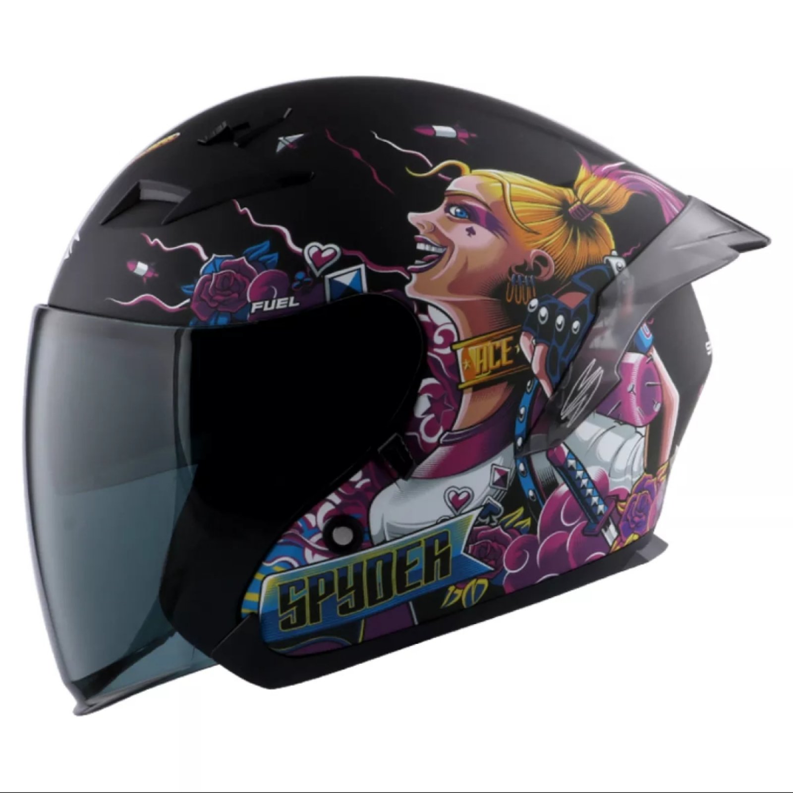 Spyder Evo Joker Helmet Visor Best Budget Full Face Motorcycle