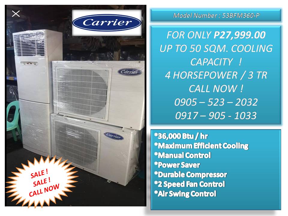 FLOOR STANDING TYPE AIRCON UNIT R22 