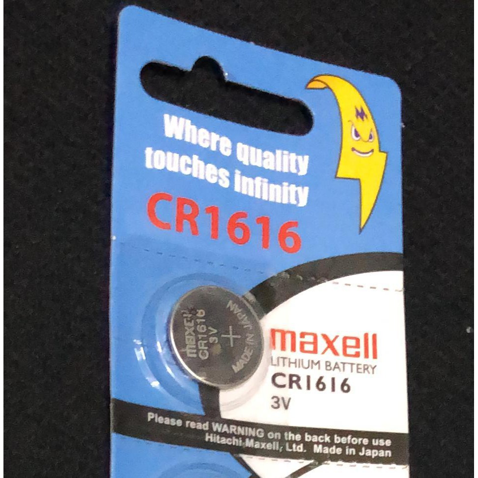 Maxell CR1616 Car Remote and Calculator Battery 3V (1PC) Lazada PH
