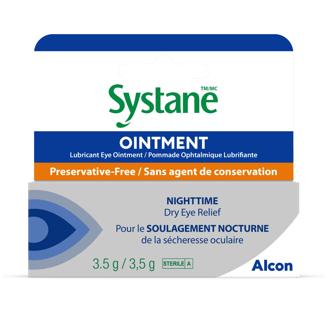 systane gel nighttime protection eye lubricant - 0.35 fl oz Systane Nighttime Lubricant Eye Gel, Artificial Tear for Hydration &  Protection, 0.35-Ounces (Pack of 6) main image 0