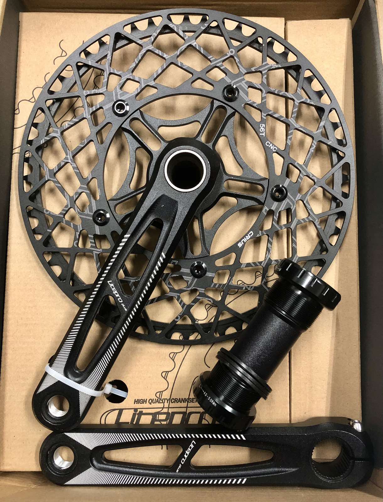 Litepro super discount hollowtech crankset