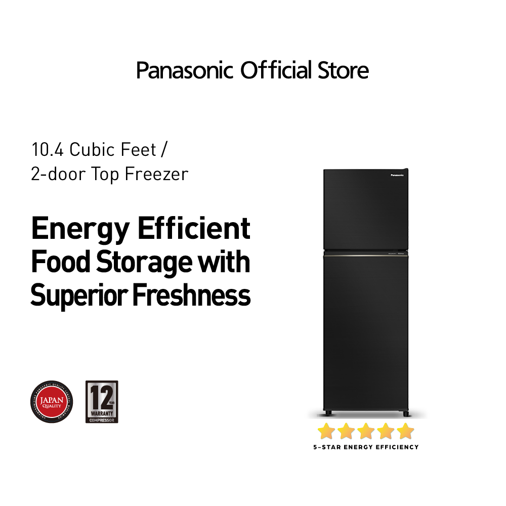 Panasonic NRBP292VD 10.4 cu.ft. Two Door Top Freezer Deluxe NoFrost