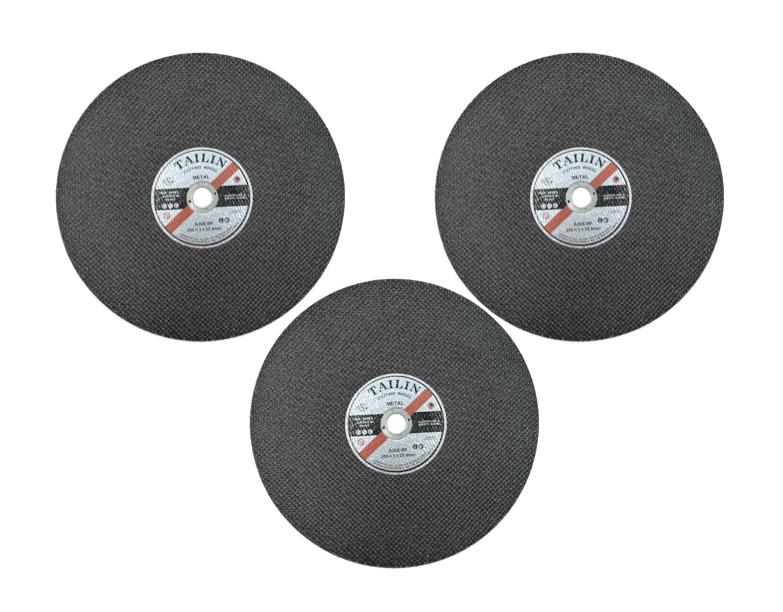 3 pcs. Tailin Cutting Disc 14 inches for Metal (DoublePly) A30SBF