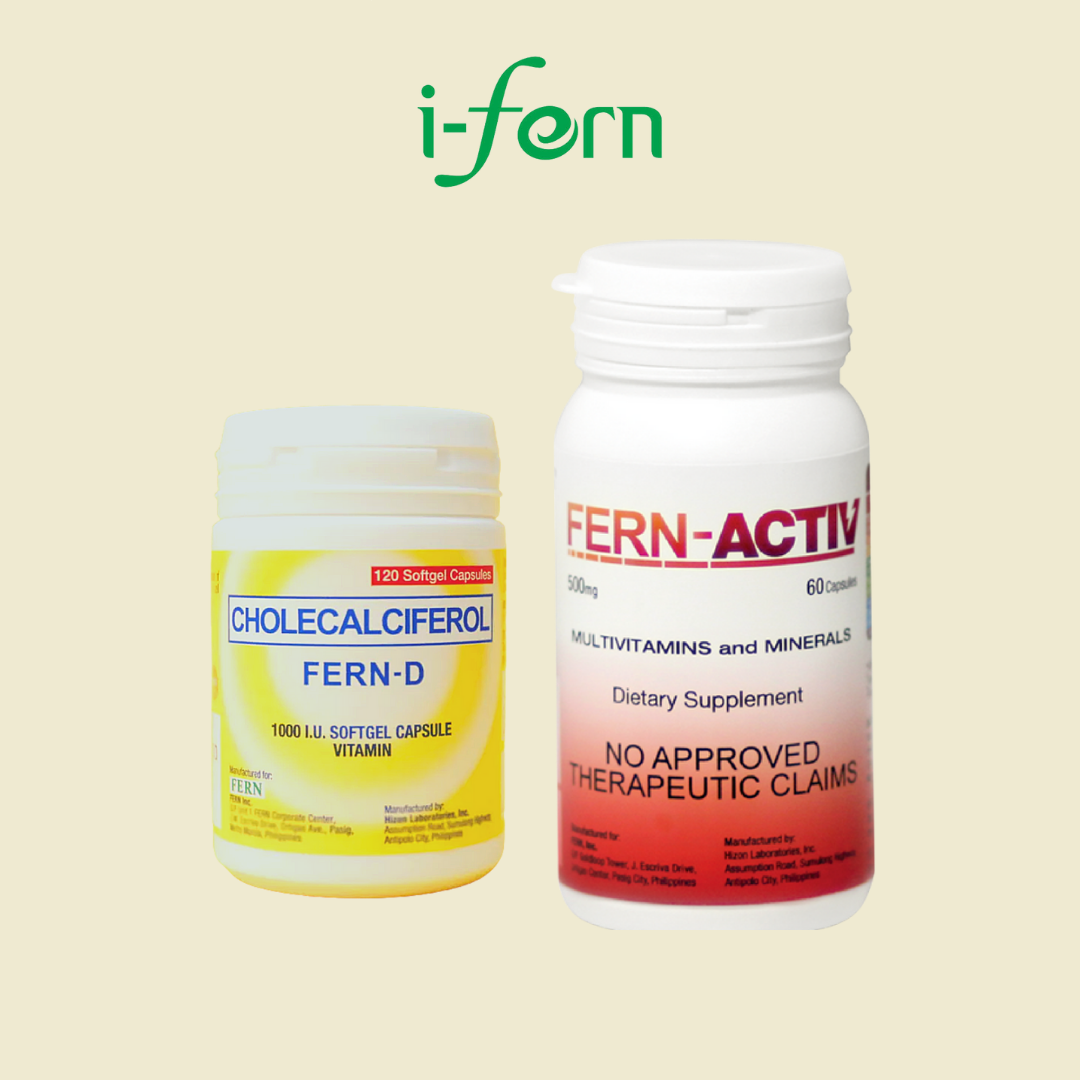 IFERN DUO Fern D 120 Softgels and Fern Activ 60 Capsules