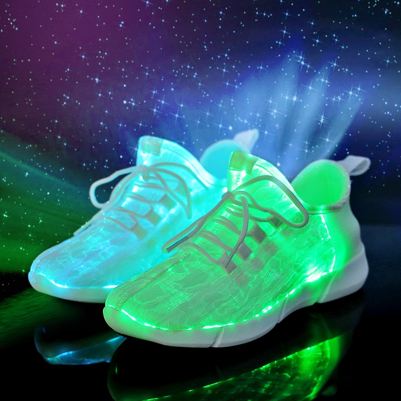 Led Shoes High Top With Remote Black, Blue, Gold, White and Lavender |-thephaco.com.vn
