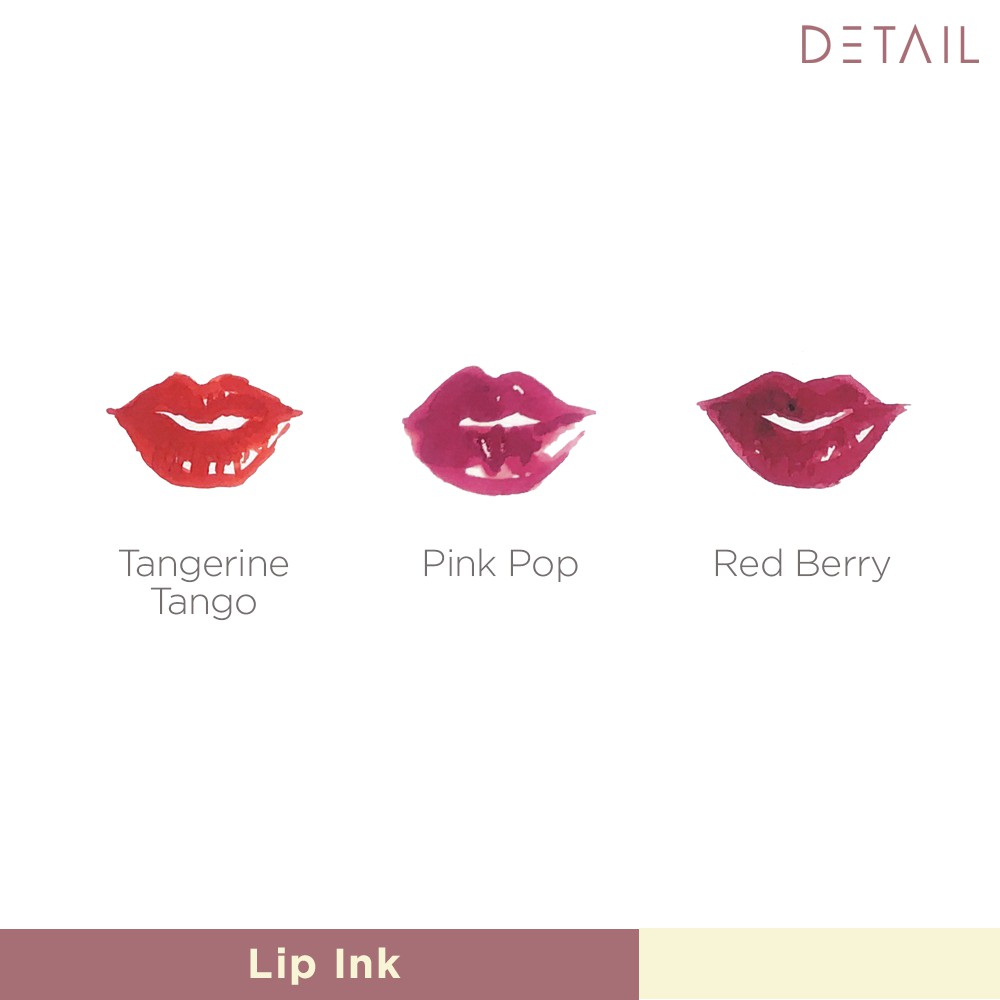 detail cosmetics lip ink