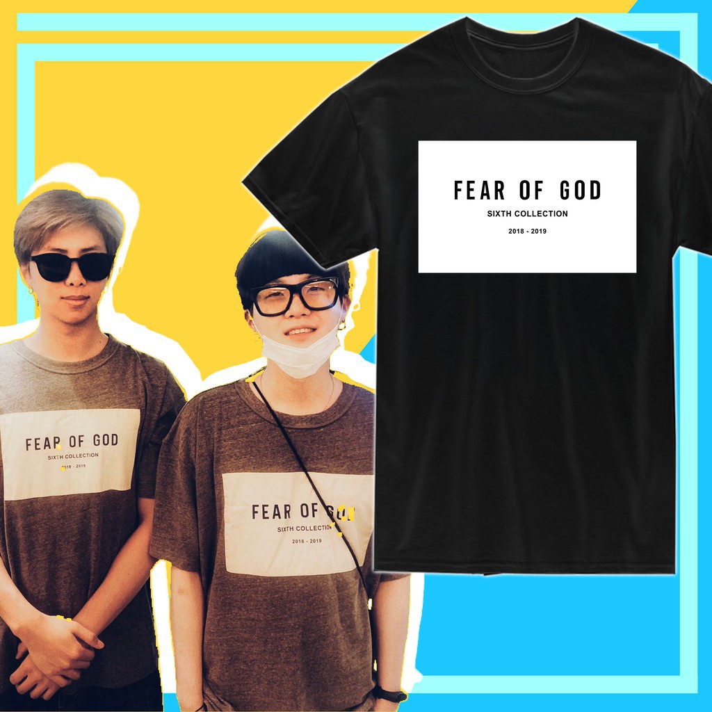suga fear of god shirt