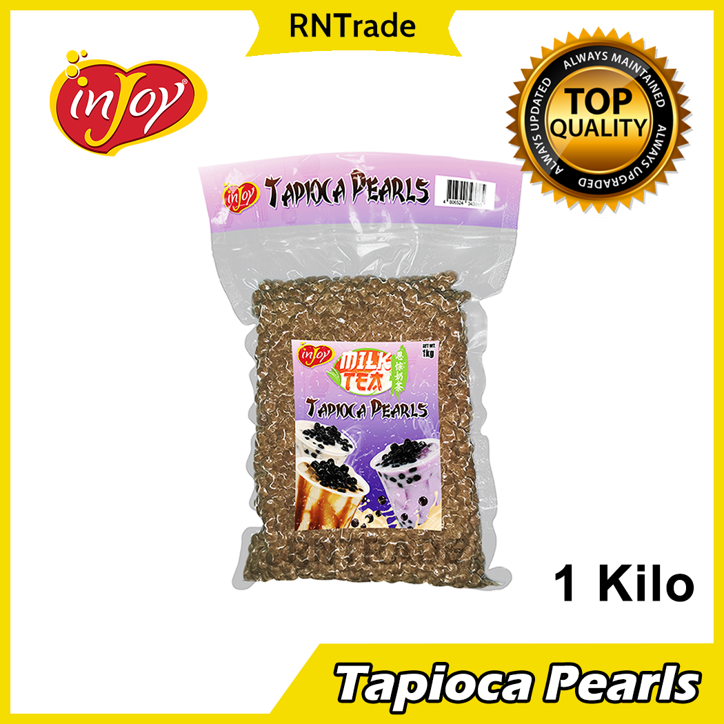 Tapioca Pearl 1kg Milk Tea Black Pearls Sago Lazada PH