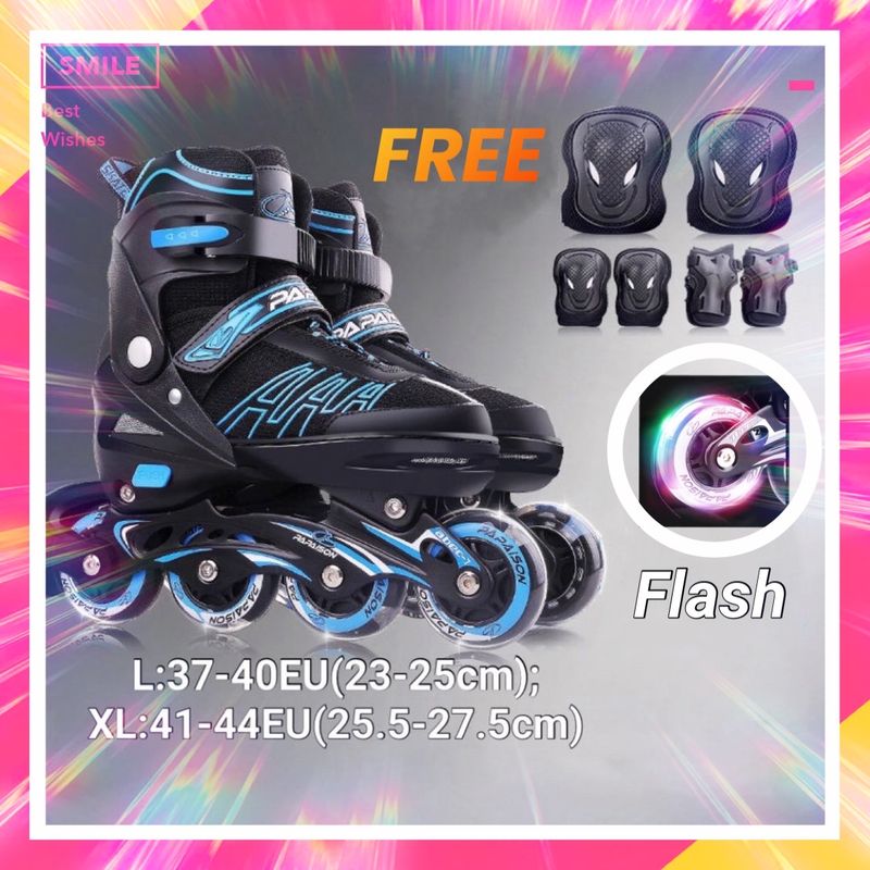 DBX Girls' Equinox Adjustable Inline Skate Package