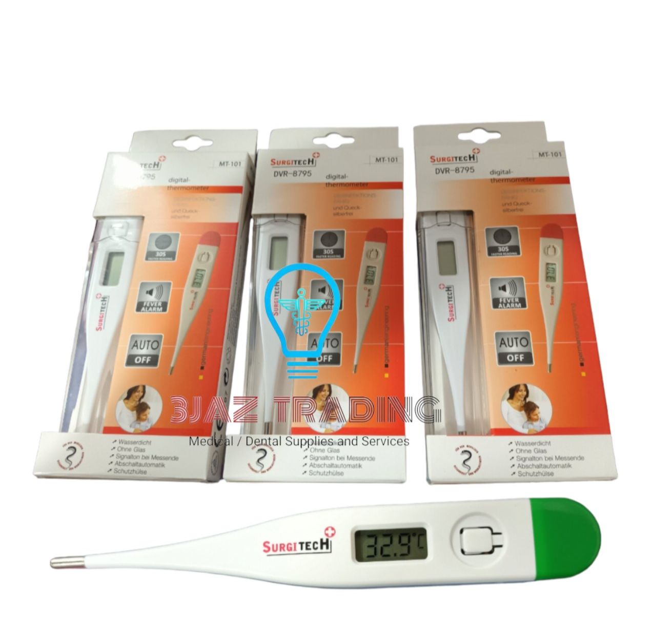 Surgitech Digital Thermometer (DVR8795) Lazada PH