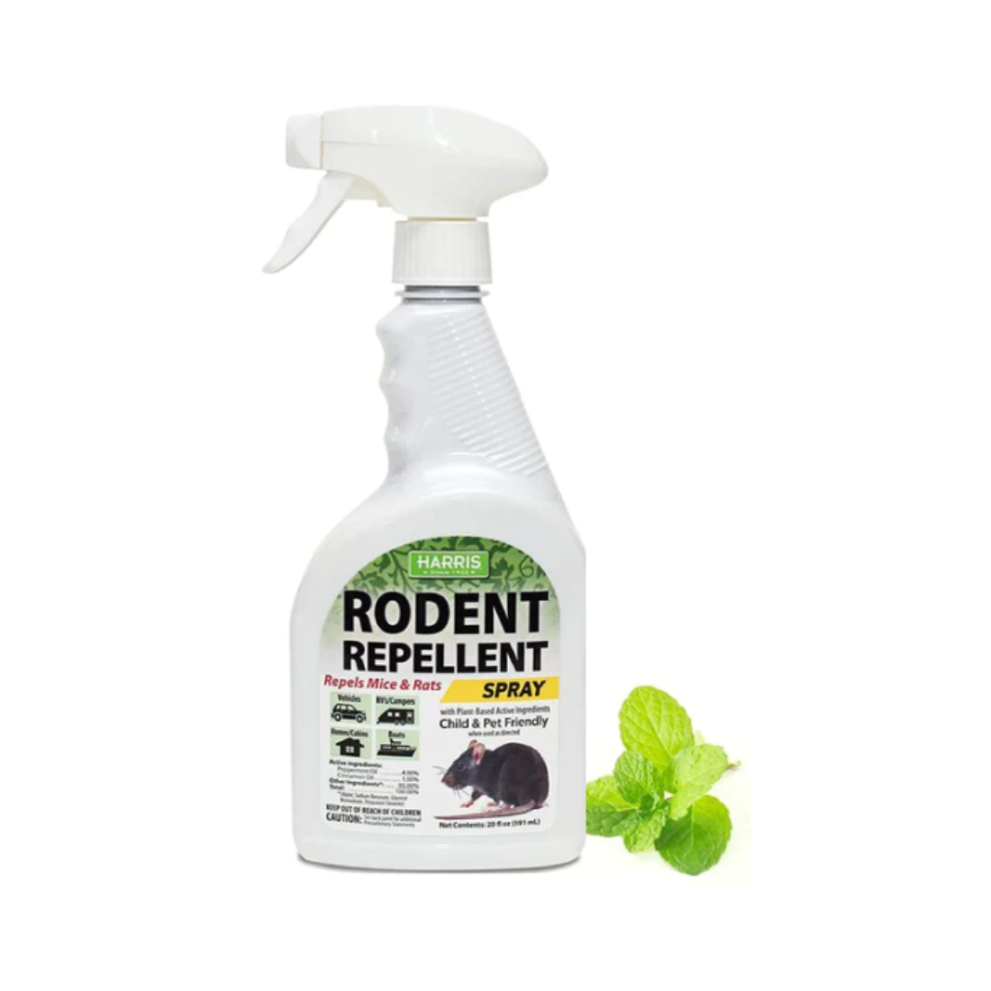 Harris Rodent Repellent Repels Mice & Rats Plant Based Active ...