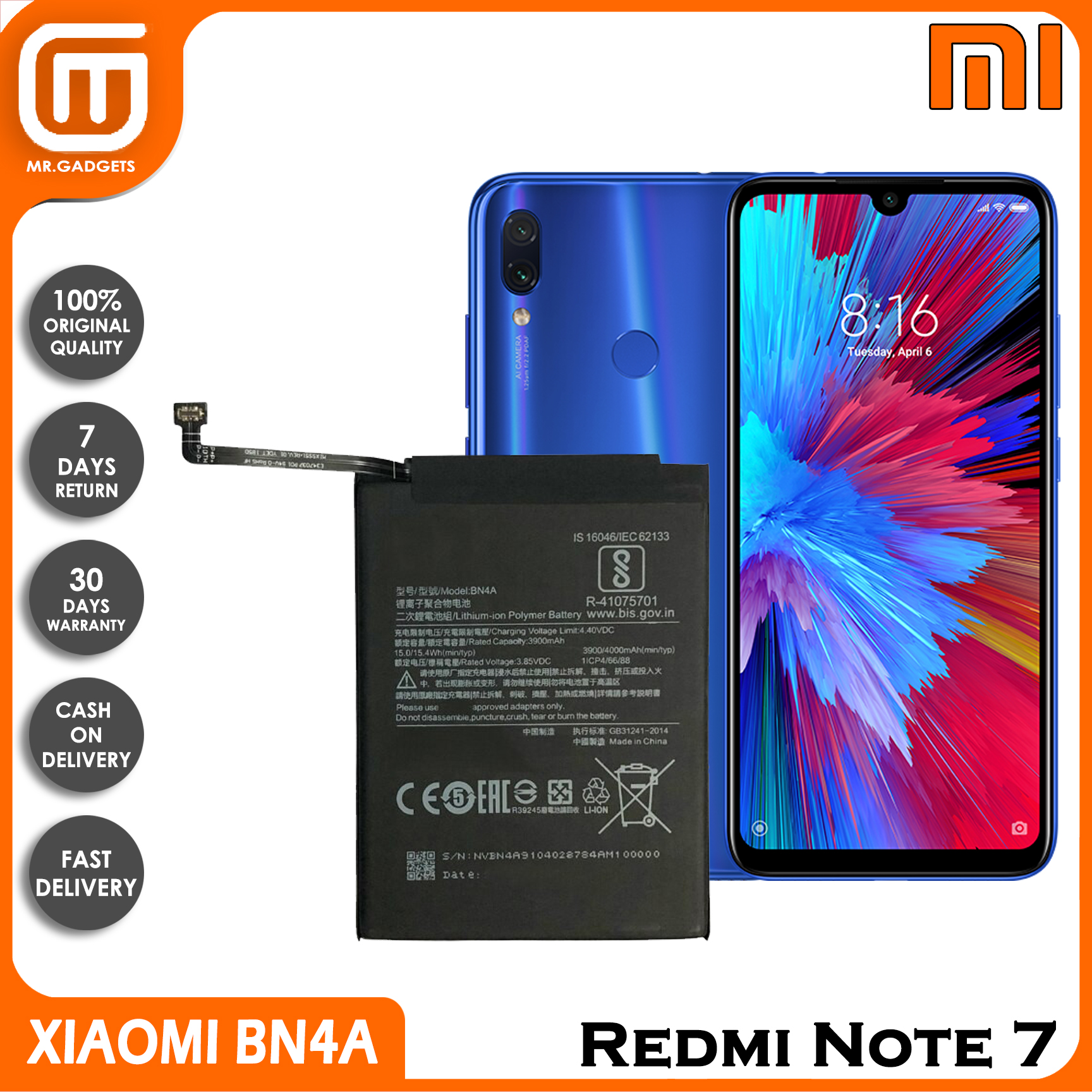 redmi model bn4a